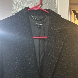 Whistles size 6 wool coat